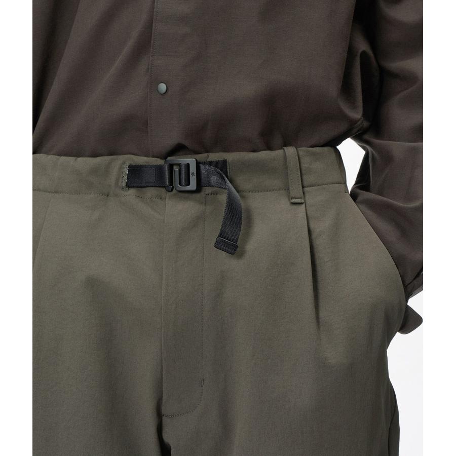 【Goldwin｜ゴールドウィン】ONE TUCK TAPERED STRETCH PANTS　ワンタックテイパードストレッチパンツ　ブラック　黒　メンズ【GL75177】 |  | 13
