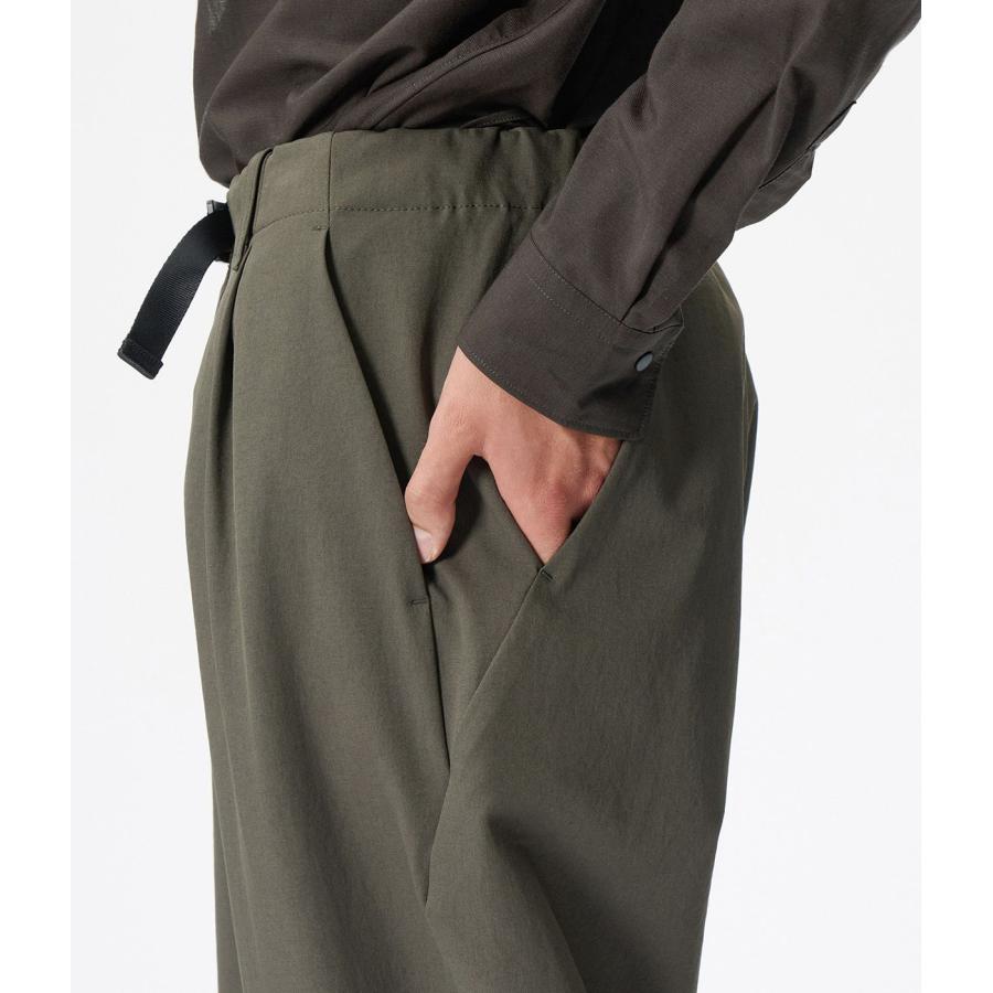 【Goldwin｜ゴールドウィン】ONE TUCK TAPERED STRETCH PANTS　ワンタックテイパードストレッチパンツ　ブラック　黒　メンズ【GL75177】 |  | 15