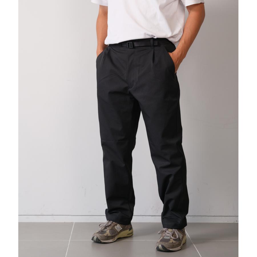 【Goldwin｜ゴールドウィン】ONE TUCK TAPERED STRETCH PANTS　ワンタックテイパードストレッチパンツ　ブラック　黒　メンズ【GL75177】 |  | 06