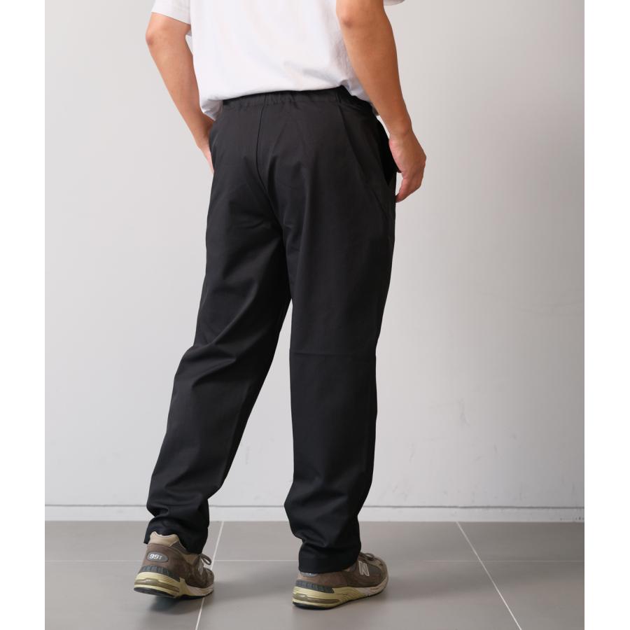 【Goldwin｜ゴールドウィン】ONE TUCK TAPERED STRETCH PANTS　ワンタックテイパードストレッチパンツ　ブラック　黒　メンズ【GL75177】 |  | 07
