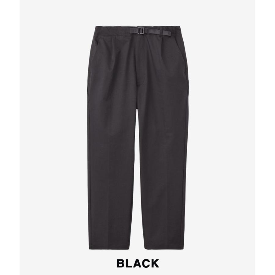 【Goldwin｜ゴールドウィン】ONE TUCK TAPERED STRETCH PANTS　ワンタックテイパードストレッチパンツ　ブラック　黒　メンズ【GL75177】 |  | 08