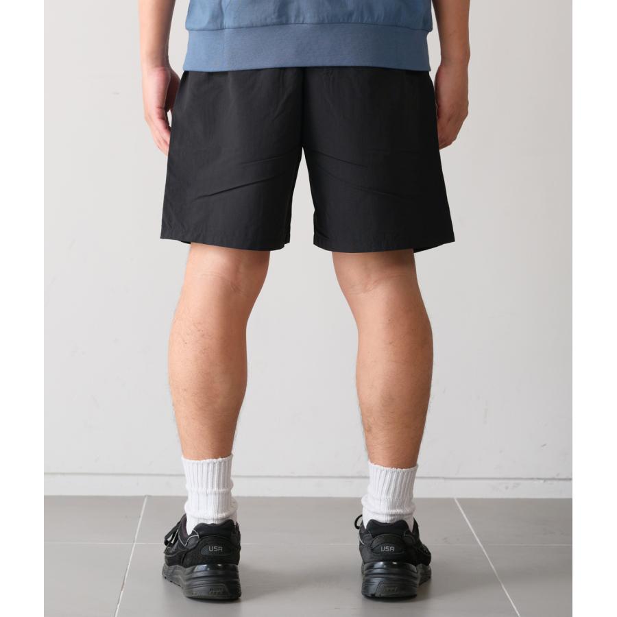 【Goldwin｜ゴールドウィン】ナイロンショーツ Nylon Shorts ブラック リサイクルナイロン リラックス テックウェア メンズ アウトドア 撥水【GL75185】 |  | 02