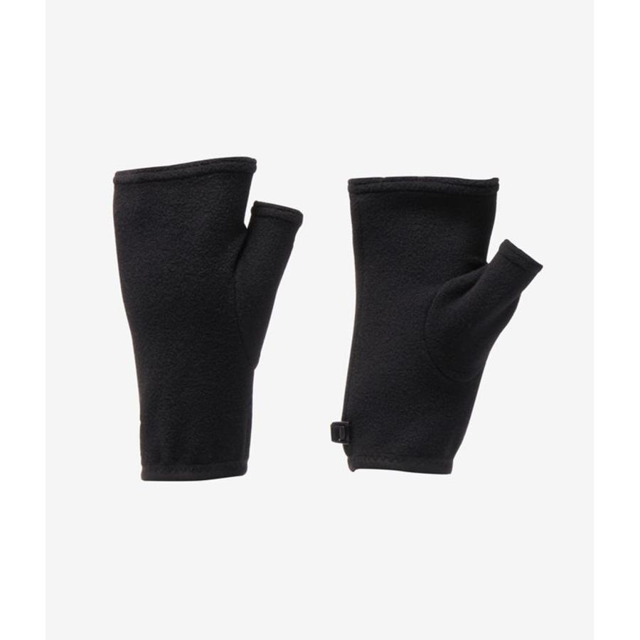 【Goldwin｜ゴールドウィン】POLARTEC HIGH LOFT FLEECE FINGERLESS GLOVE　フリース　手袋　ブラック　黒　防寒　冬【GL95387】 | 