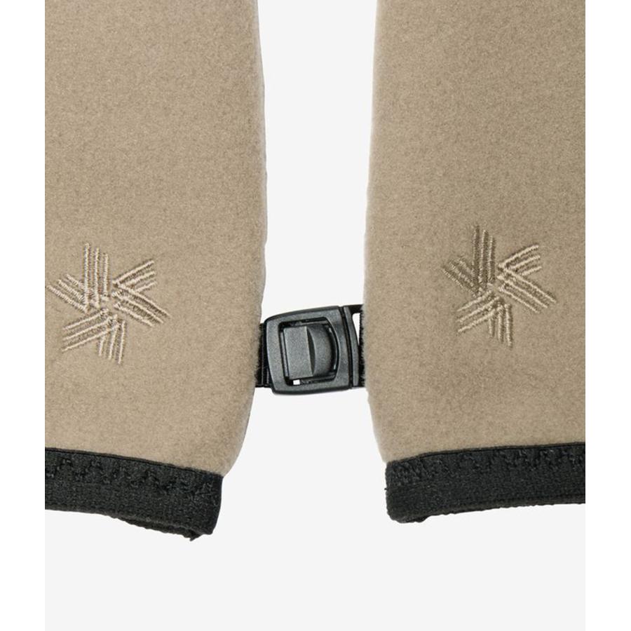 【Goldwin｜ゴールドウィン】POLARTEC HIGH LOFT FLEECE FINGERLESS GLOVE　フリース　手袋　ブラック　黒　防寒　冬【GL95387】 |  | 01