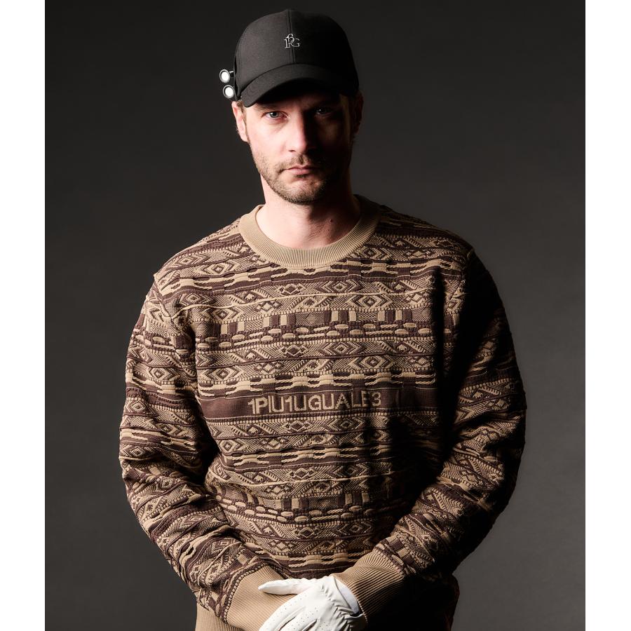 【1PIU1UGUALE3 GOLF｜ウノピュウノウグァーレトレゴルフ】CAP　キャップ　帽子　ブラウン　ブラック　黒　茶　ゴルフ　スポーツ【GRG490-GPU017】 |  | 10