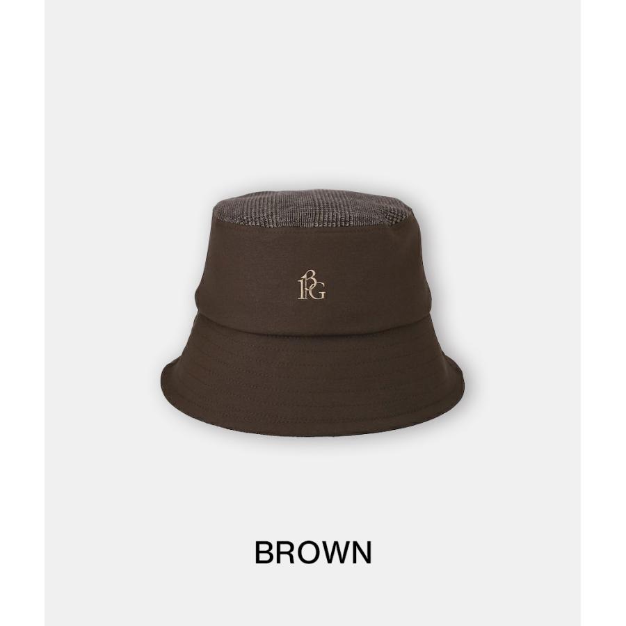 【1PIU1UGUALE3 GOLF｜ウノピュウノウグァーレトレゴルフ】BUCKET HAT　バケットハット　ブラウン　ブラック　茶　黒　ゴルフ　スポーツ【GRG492-GPU017】 |  | 03