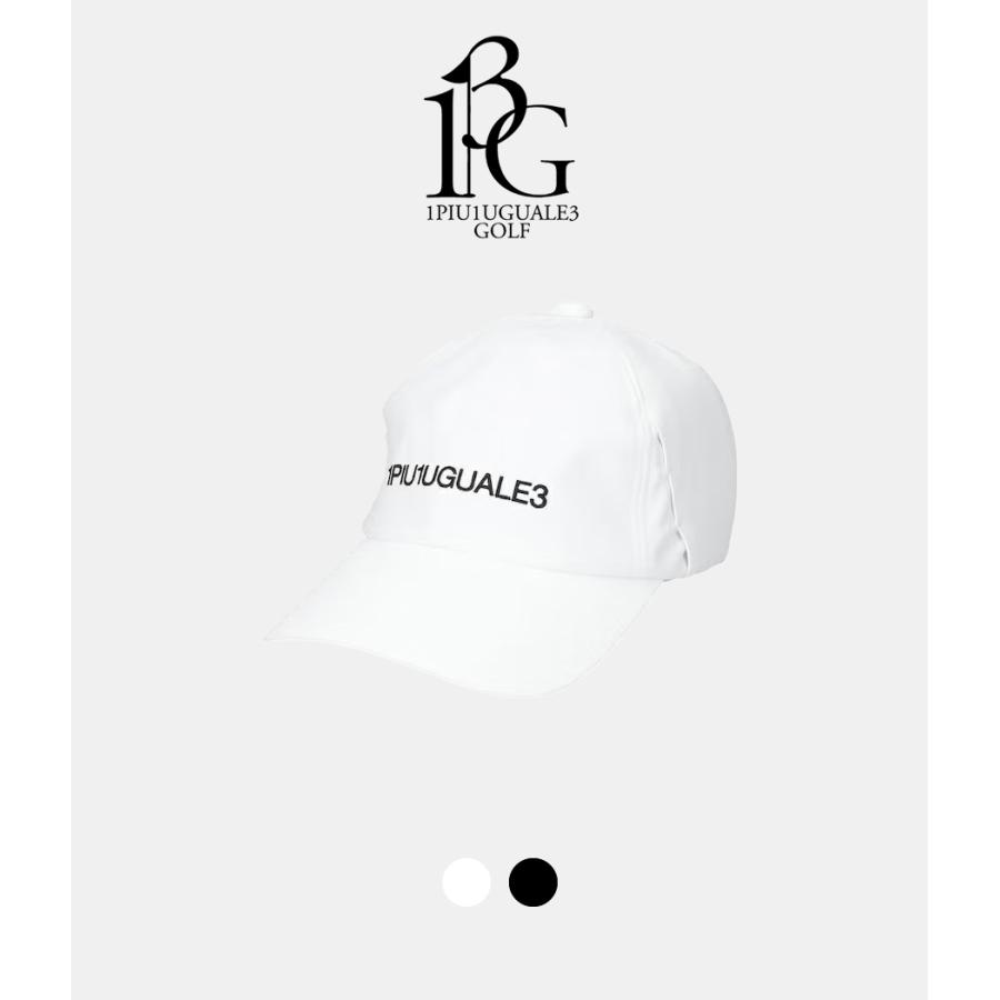 【1PIU1UGUALE3 GOLF｜ウノピュウノウグァーレトレゴルフ】ポニーキャップ PONYCAP 黒 ネイビー バーガンディ 白 レディース ゴルフ【GSG024-GNU018】 | 