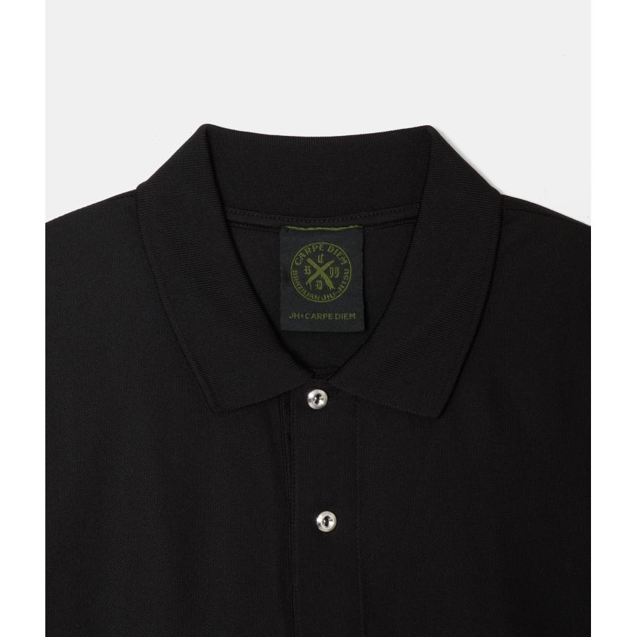 【CARPE DIEM｜カルペディエム】BACK PRINT POLO　ポロシャツ　ホワイト　ブラック　トップス　白　黒　メンズ【JCD-008】 |  | 10