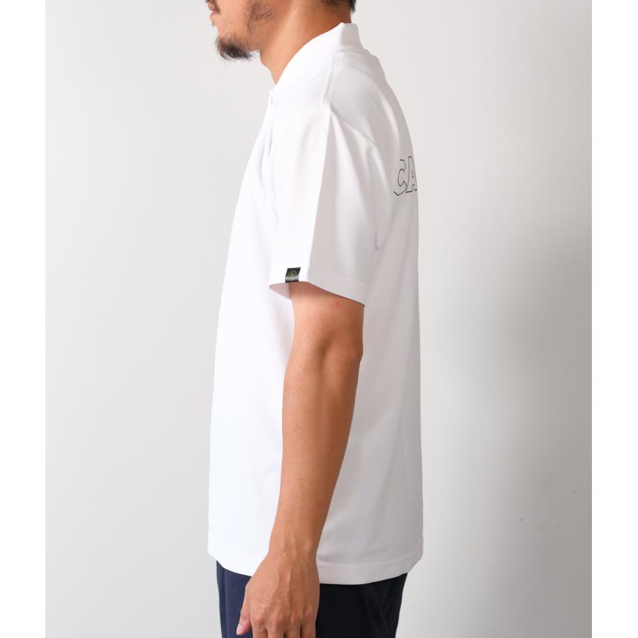 【CARPE DIEM｜カルペディエム】BACK PRINT POLO　ポロシャツ　ホワイト　ブラック　トップス　白　黒　メンズ【JCD-008】 |  | 01