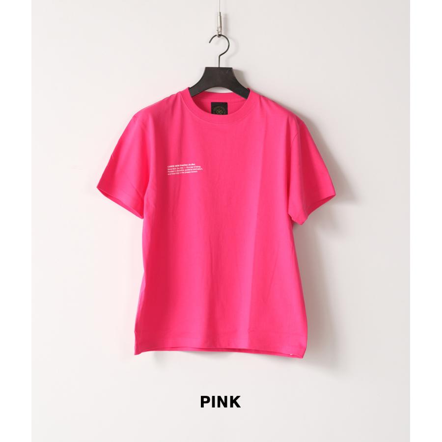 【CARPE DIEM｜カルペディエム】STRING T-SHIRTS　半袖Tシャツ　ホワイト　ブラック　ピンク　ブルー　グレー【JCD-T009】 |  | 11