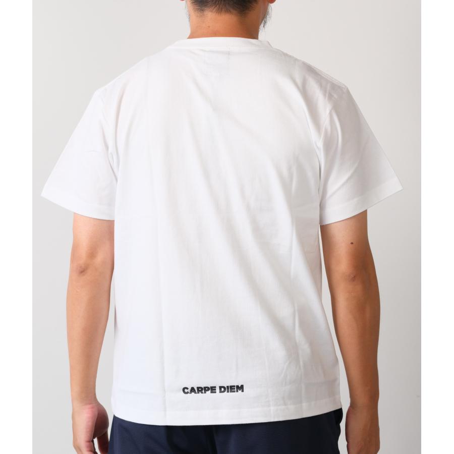 【CARPE DIEM｜カルペディエム】STRING T-SHIRTS　半袖Tシャツ　ホワイト　ブラック　ピンク　ブルー　グレー【JCD-T009】 |  | 02