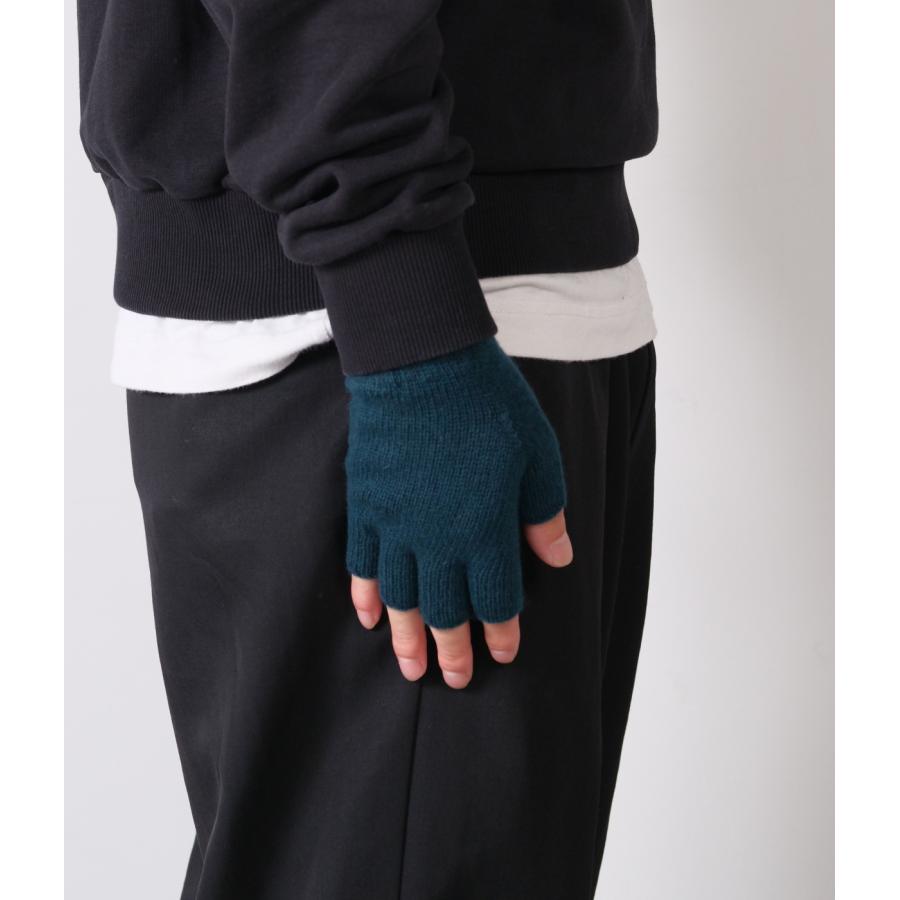 【Joshua Ellis｜ジョシュアエリス】K27 Fingerless Gloves　手袋　ターコイズ　ボトルグリーン　ブラック　ギフト　贈り物　プレゼント【KA62016】 |  | 08