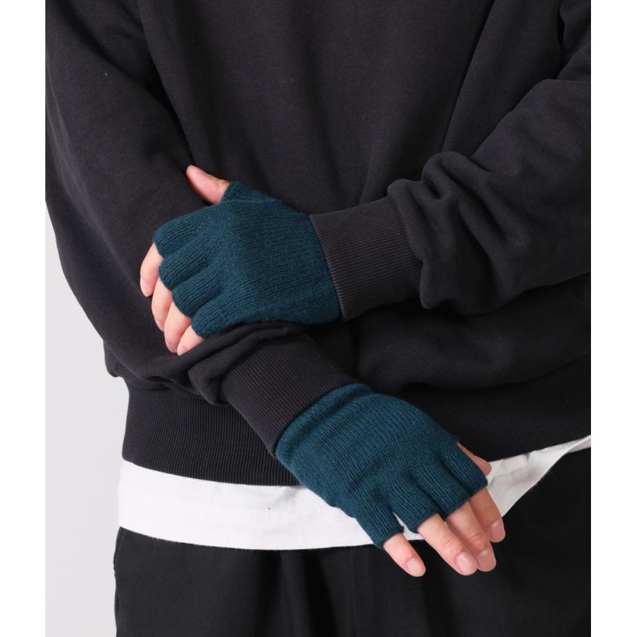 【Joshua Ellis｜ジョシュアエリス】K27 Fingerless Gloves　手袋　ターコイズ　ボトルグリーン　ブラック　ギフト　贈り物　プレゼント【KA62016】 |  | 09