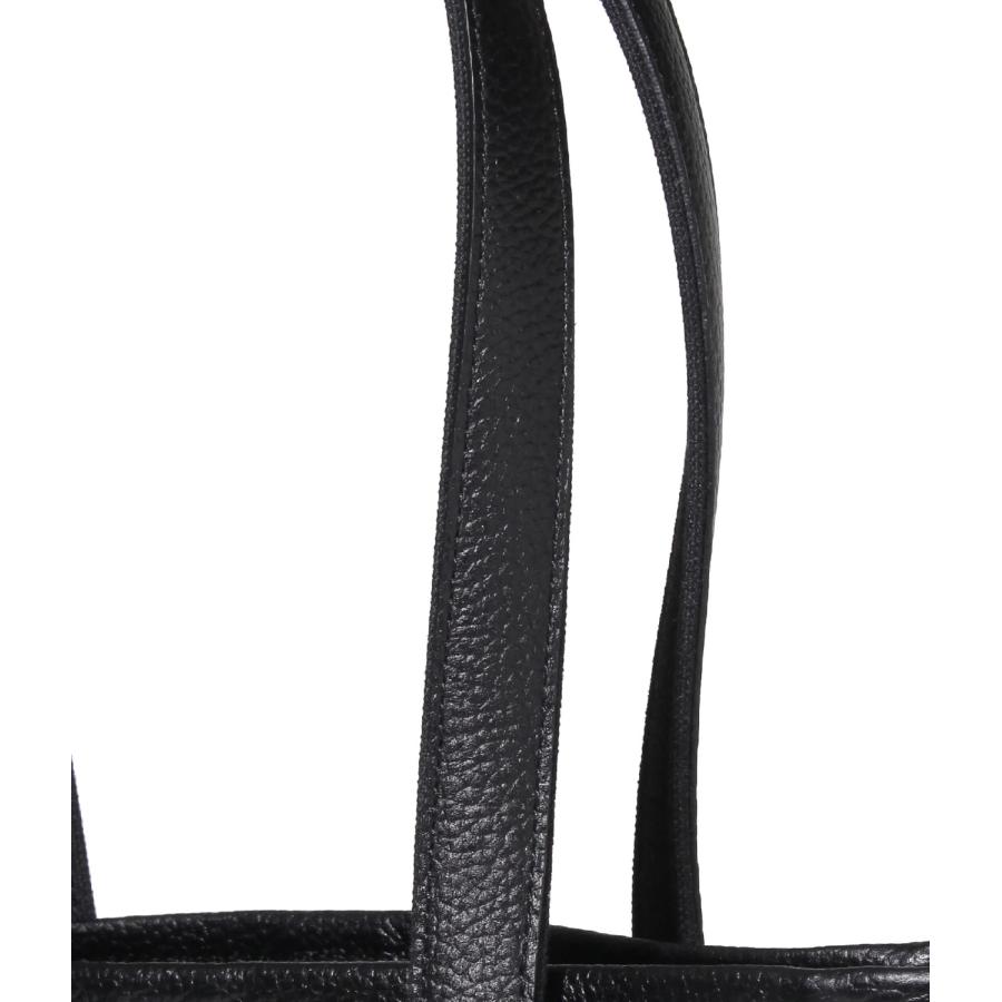 【THE SOLE｜ザソール】LIAM トートバッグ 撥水キャンバス 防水レザー使用 ミドルサイズ A4収納可 オンオフ兼用 ギフト プレゼント 鞄 ブラック 黒 本革【LIAM】 |  | 05