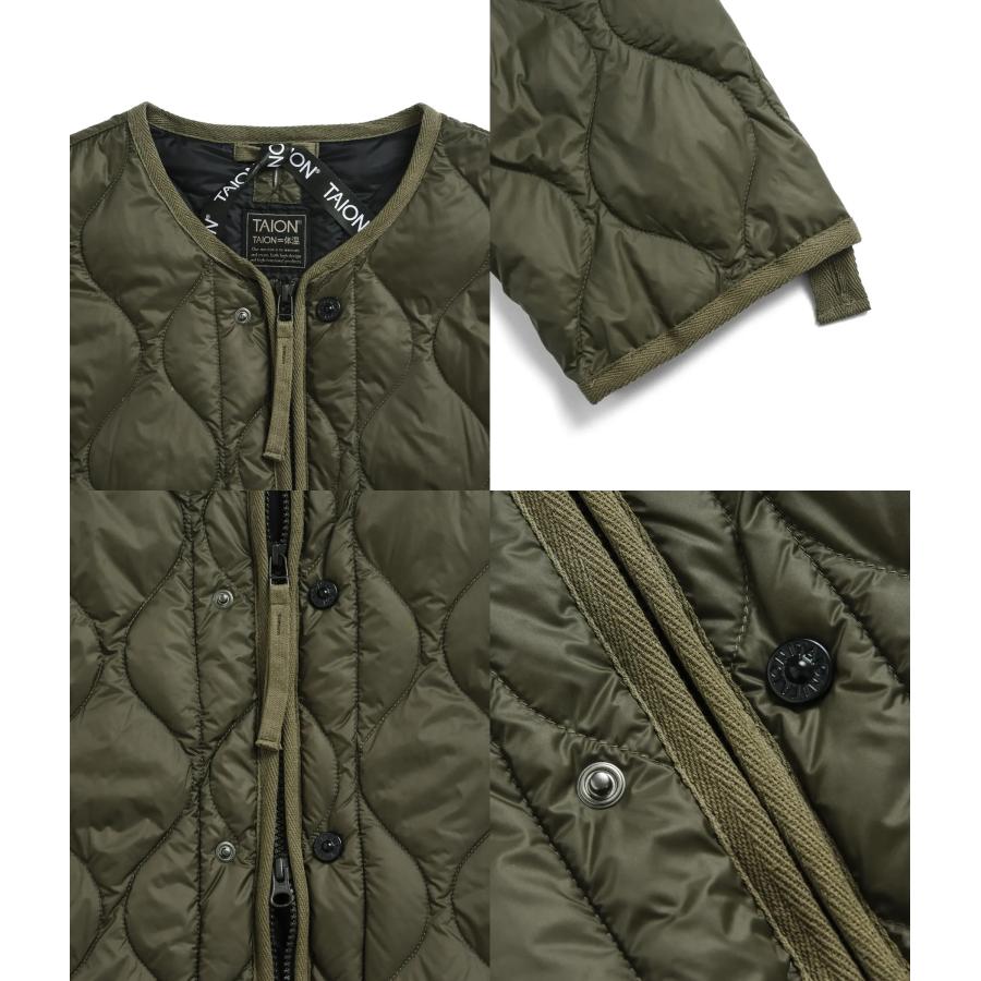 TAION｜タイオン】MILITARY M65 LINER W-ZIP DOWN JKT（SOFT SHELL