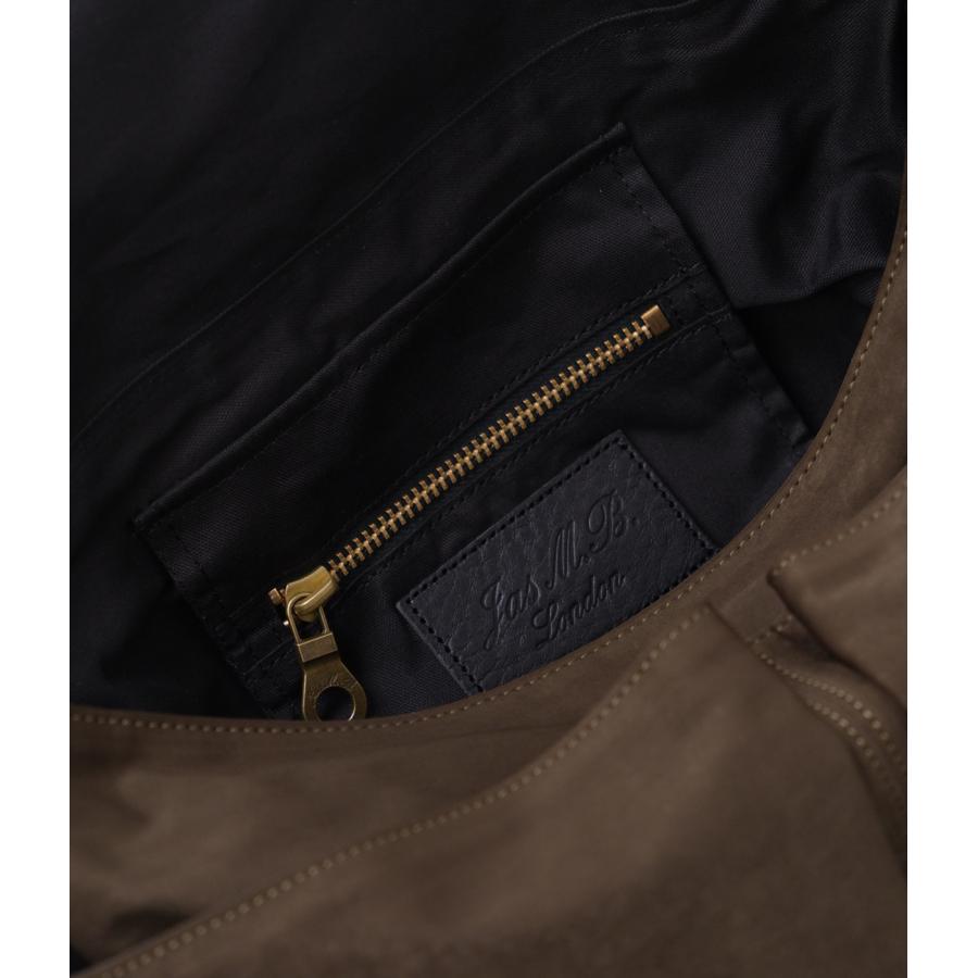 【別注】【JAS MB.｜ジャスエムビー】フラップショルダー FLAP SHOULDER カーキ ミリクロス ラクダ革 日本製 経年変化 耐久 軽量 防風性 鞄 バッグ【MA-CA101】 |  | 09