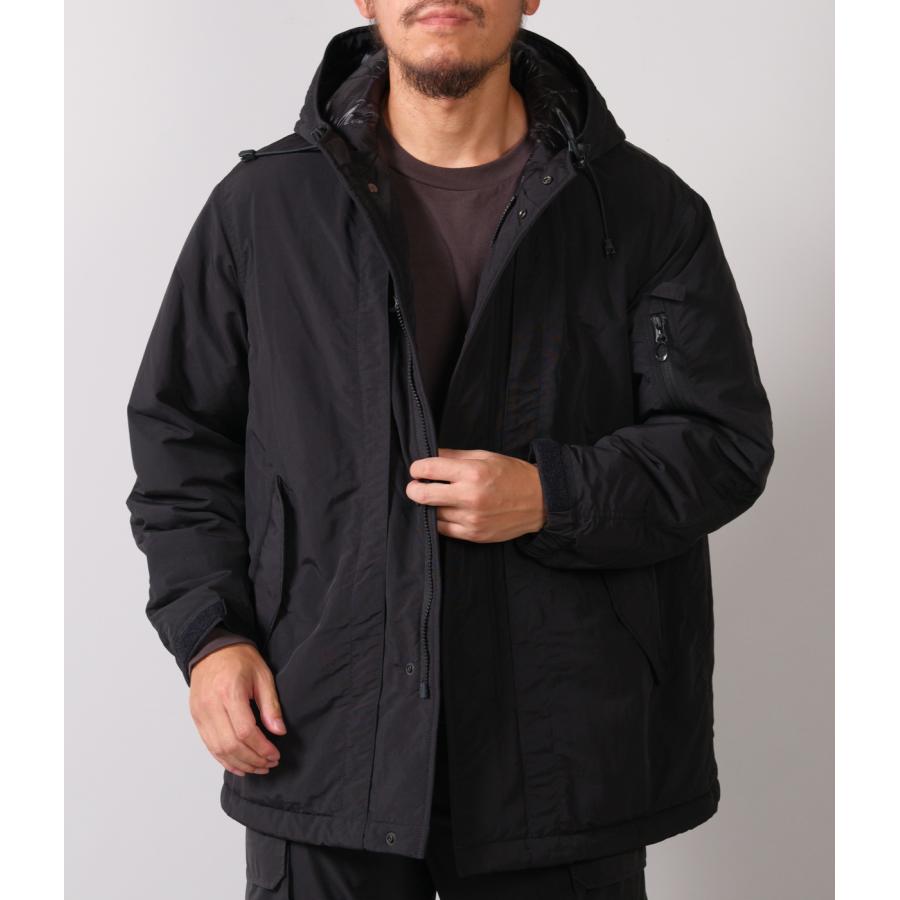 【MOUT RECON TAILOR | マウトリーコンテーラー】MOUT INSULATION FIELD COAT　コート　アウター　メンズ　ブラック　黒　アウトドア　テックウェア【MT1801】 |  | 01