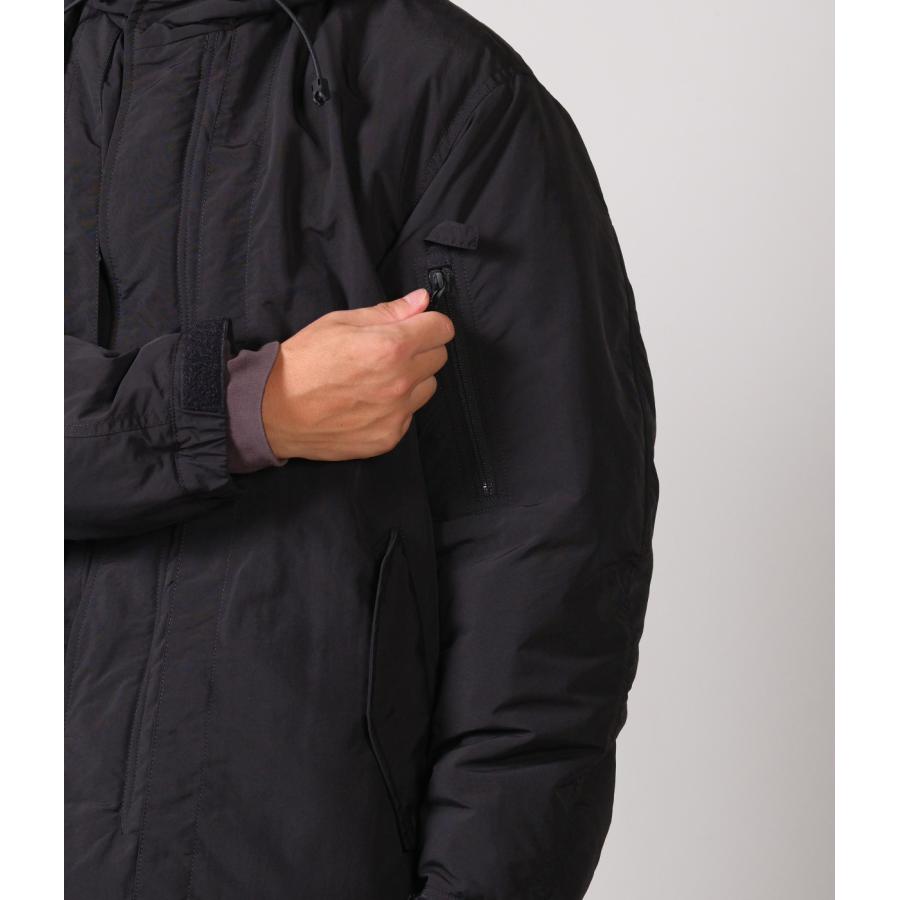 【MOUT RECON TAILOR | マウトリーコンテーラー】MOUT INSULATION FIELD COAT　コート　アウター　メンズ　ブラック　黒　アウトドア　テックウェア【MT1801】 |  | 08