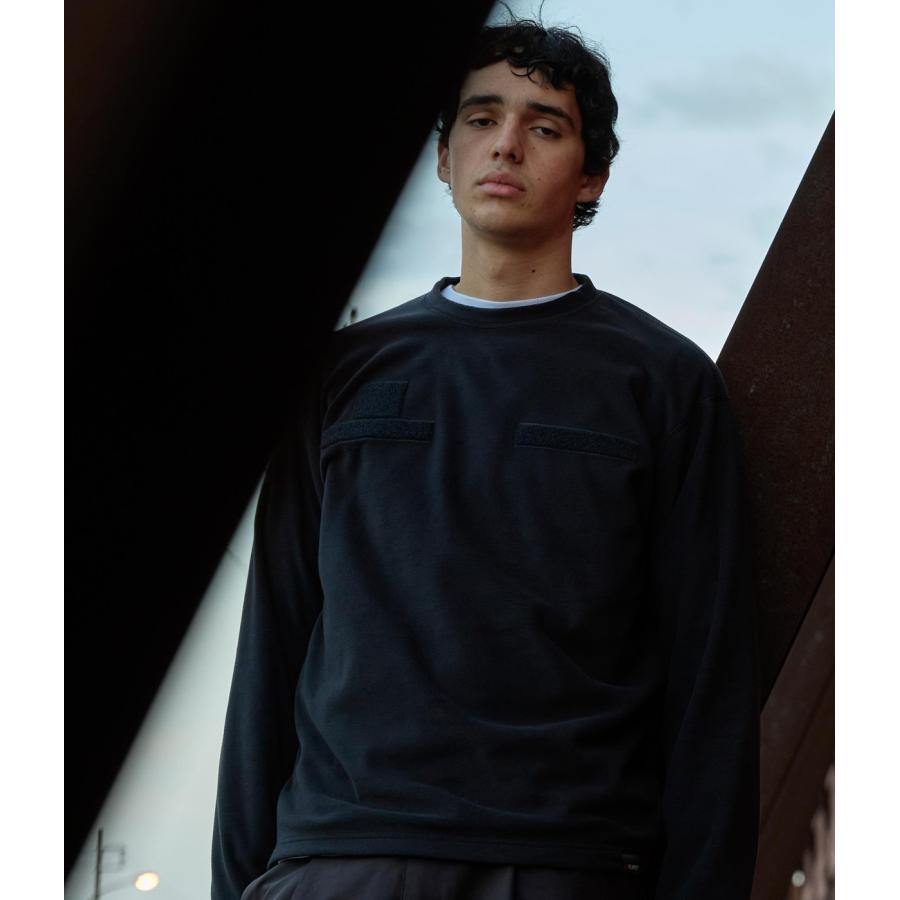 【MOUT RECON TAILOR | マウトリーコンテーラー】MOUT LIGHT THERMAL CREW NECK　クルーネック　長袖　ブラック　黒　通気性　伸縮性　テックウェア【MT1808】 |  | 13
