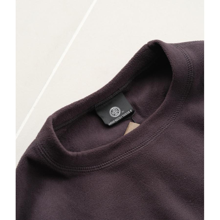 【MOUT RECON TAILOR | マウトリーコンテーラー】MOUT LIGHT THERMAL CREW NECK　クルーネック　長袖　ブラック　黒　通気性　伸縮性　テックウェア【MT1808】 |  | 01