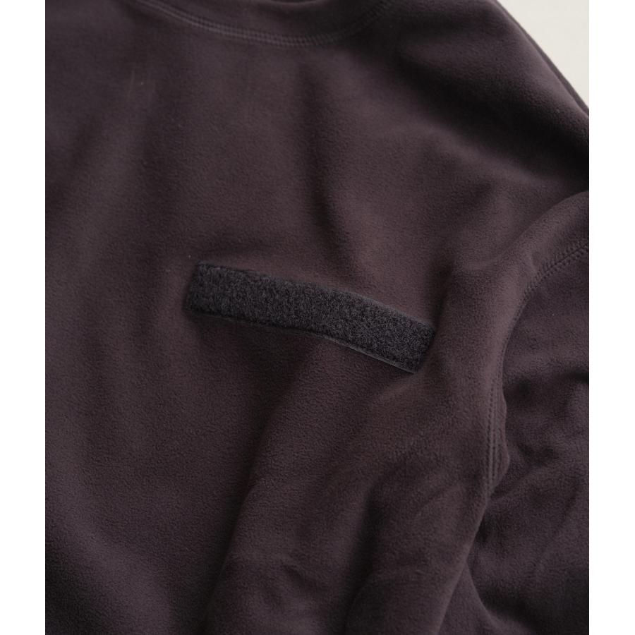 【MOUT RECON TAILOR | マウトリーコンテーラー】MOUT LIGHT THERMAL CREW NECK　クルーネック　長袖　ブラック　黒　通気性　伸縮性　テックウェア【MT1808】 |  | 05