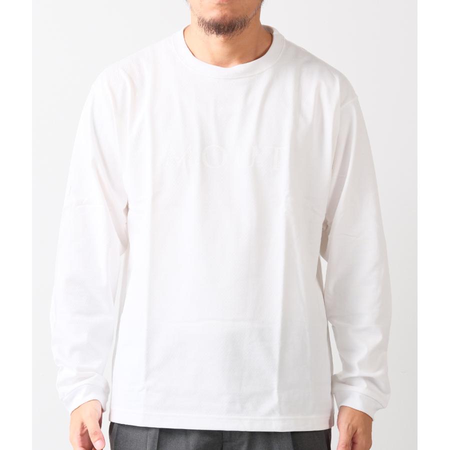 【MOUT RECON TAILOR｜マウトリーコンテーラー】マウトロゴロングスリーブシャツ MOUT LOGO LONG SLEEVE T-SHIRT 黒 白 ナイロン 吸水速乾 プリントT【MT2010】 |  | 02
