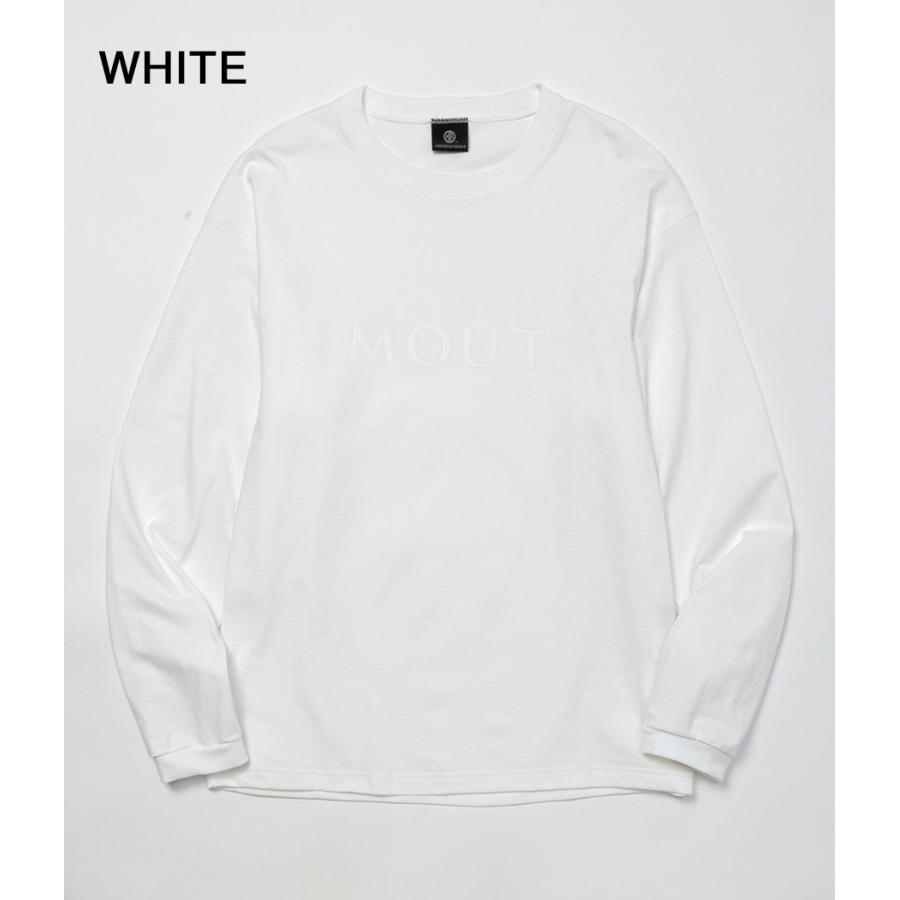【MOUT RECON TAILOR｜マウトリーコンテーラー】マウトロゴロングスリーブシャツ MOUT LOGO LONG SLEEVE T-SHIRT 黒 白 ナイロン 吸水速乾 プリントT【MT2010】 |  | 06