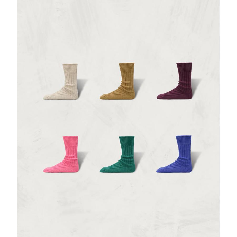 【SHOWATABE｜ショウワタベ】Organic Ribbed Socks　靴下　ソックス　ギフト　プレゼント【org-01】 |  | 01