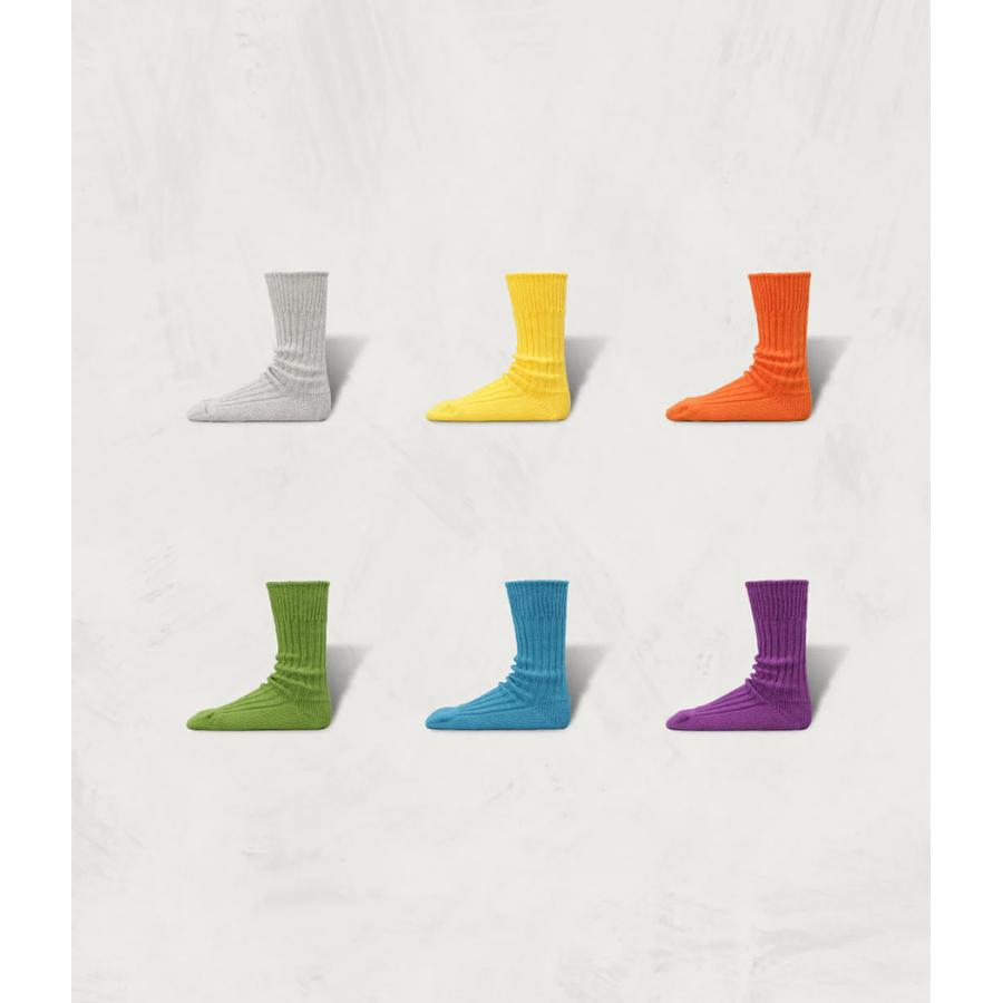 【SHOWATABE｜ショウワタベ】Organic Ribbed Socks　靴下　ソックス　ギフト　プレゼント【org-01】 |  | 02