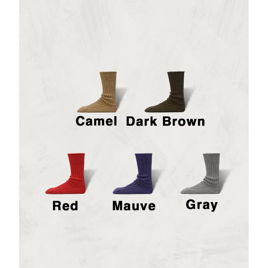 【SHOWATABE｜ショウワタベ】Organic Ribbed Socks　靴下　ソックス　ギフト　プレゼント【org-01】 |  | 03
