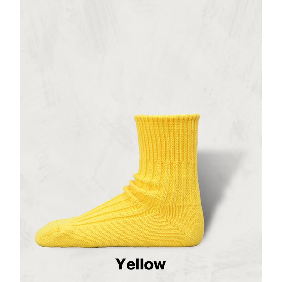 【SHOWATABE｜ショウワタベ】Organic Ribbed Socks | Short Length　靴下　ソックス　ギフト　プレゼント【org-02】 |  | 08