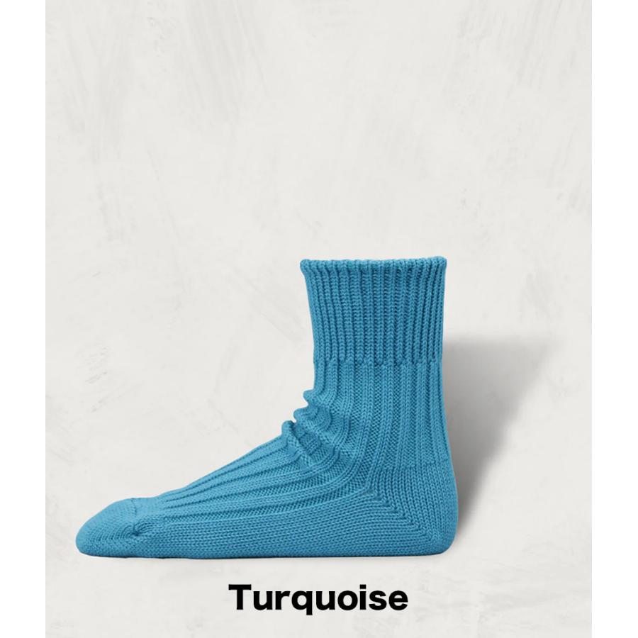 【SHOWATABE｜ショウワタベ】Organic Ribbed Socks | Short Length　靴下　ソックス　ギフト　プレゼント【org-02】 |  | 15