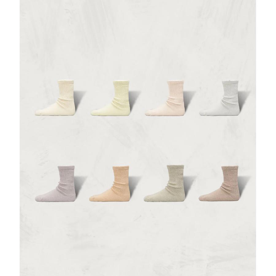【SHOWATABE｜ショウワタベ】Organic Pile Socks | Regular Toe　靴下　ソックス　ギフト　プレゼント【org-03】 | 