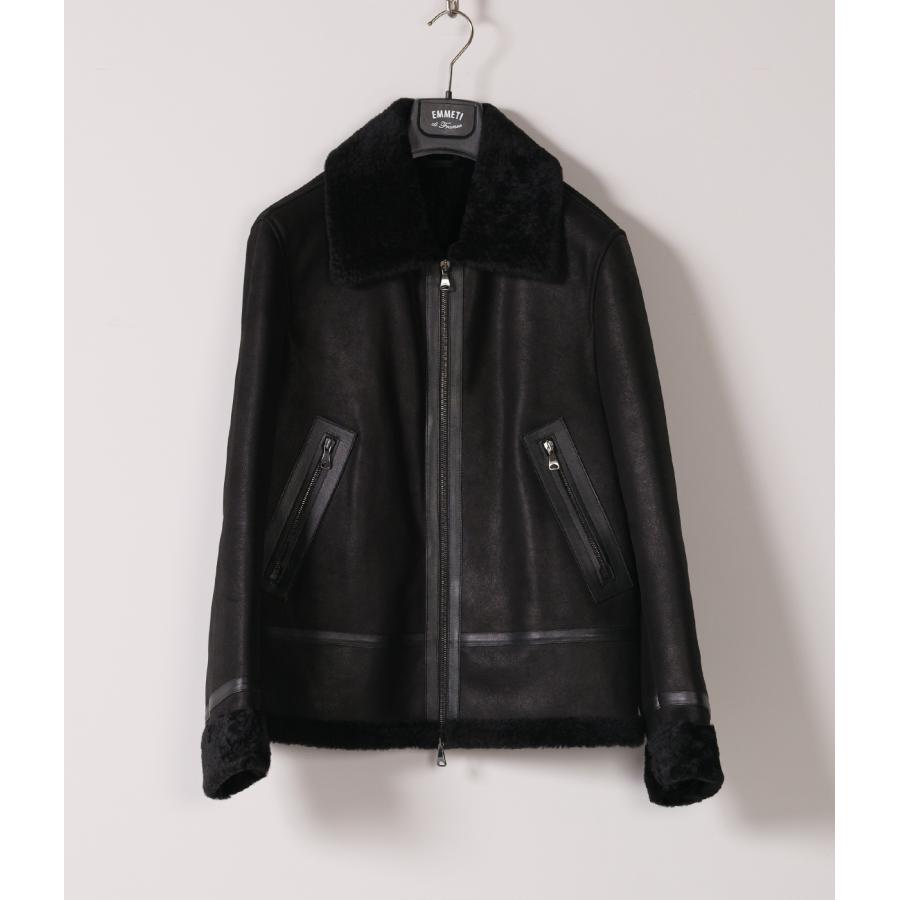 【EMMETI｜エンメティ】ORWELL SP MOUTON　ムートン　ブラック　黒　メンズ　ジャケット　アウター【ORWELL】 |  | 10
