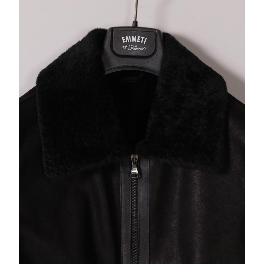 【EMMETI｜エンメティ】ORWELL SP MOUTON　ムートン　ブラック　黒　メンズ　ジャケット　アウター【ORWELL】 |  | 12