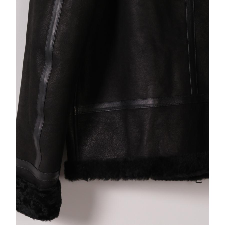 【EMMETI｜エンメティ】ORWELL SP MOUTON　ムートン　ブラック　黒　メンズ　ジャケット　アウター【ORWELL】 |  | 17