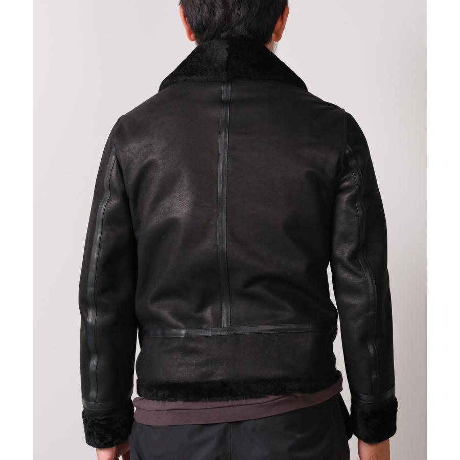 【EMMETI｜エンメティ】ORWELL SP MOUTON　ムートン　ブラック　黒　メンズ　ジャケット　アウター【ORWELL】 |  | 06