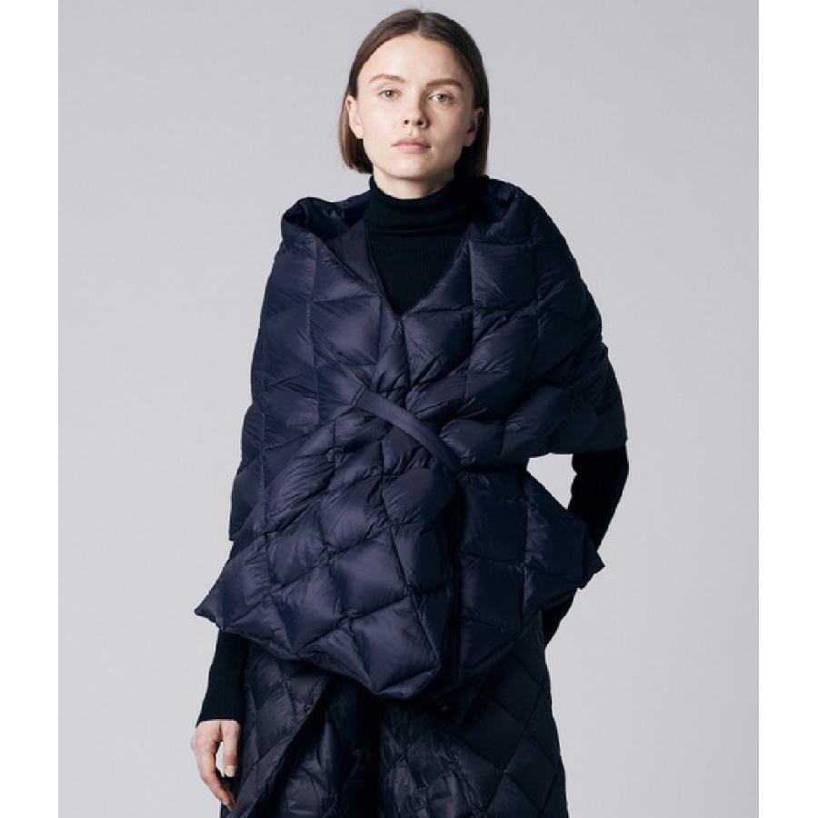 TAION｜タイオン】REVERSIBLE DOWN STOLE リバーシブルダウンストール