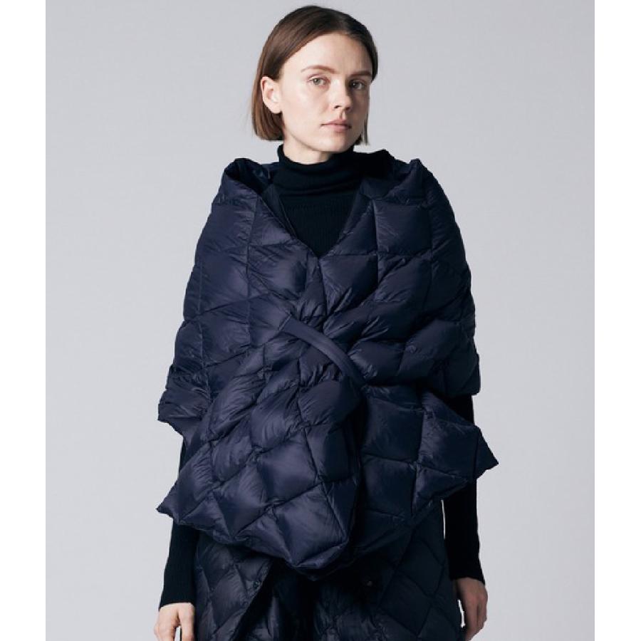 TAION｜タイオン】REVERSIBLE DOWN STOLE リバーシブルダウンストール