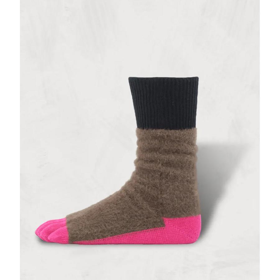 【SHOWATABE｜ショウワタベ】Monkey Style Socks　靴下　ソックス　ギフト　贈り物　イエロー　グリーン　ピンク　ブルー【sw-16】 |  | 03
