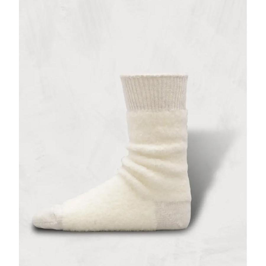 【SHOWATABE｜ショウワタベ】Baby Alpaca ＆ Merino Wool Socks | 2nd Collection　ソックス　靴下　ホワイト　ブラック　ベージュ【sw-19】 |  | 03