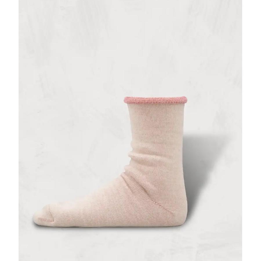 【SHOWATABE｜ショウワタベ】Washable Wool Double-Faced Pile Socks　ソックス　靴下　ベージュ　イエロー　ブラウン　グレー【sw-22】 |  | 01