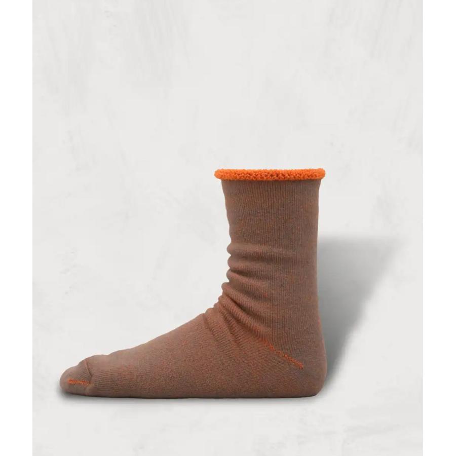 【SHOWATABE｜ショウワタベ】Washable Wool Double-Faced Pile Socks　ソックス　靴下　ベージュ　イエロー　ブラウン　グレー【sw-22】 |  | 03