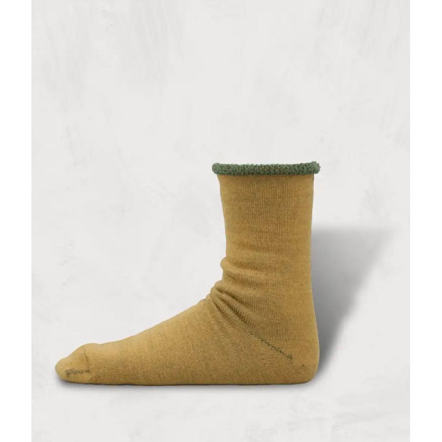 【SHOWATABE｜ショウワタベ】Washable Wool Double-Faced Pile Socks　ソックス　靴下　ベージュ　イエロー　ブラウン　グレー【sw-22】 |  | 04