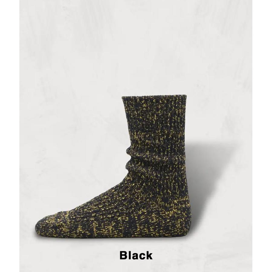 【SHOWATABE｜ショウワタベ】Heavyweight Glitter Ribbed Socks　ソックス　靴下　ギフト　プレゼント【sw-24】 |  | 02