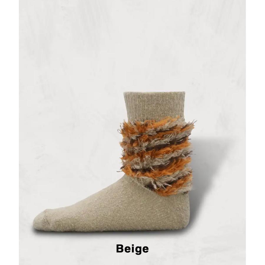 【SHOWATABE｜ショウワタベ】Multi-Color Shaggy Socks　ソックス　靴下　ギフト　プレゼント【sw-27】 |  | 01