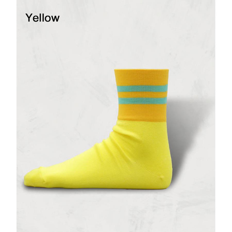 【SHOWATABE｜ショウワタベ】スーピマコットンマーセライズドソックス Supima Cotton Mercerized Socks イエロー グリーン ピンク ブルー 綿【sw-34】 |  | 01