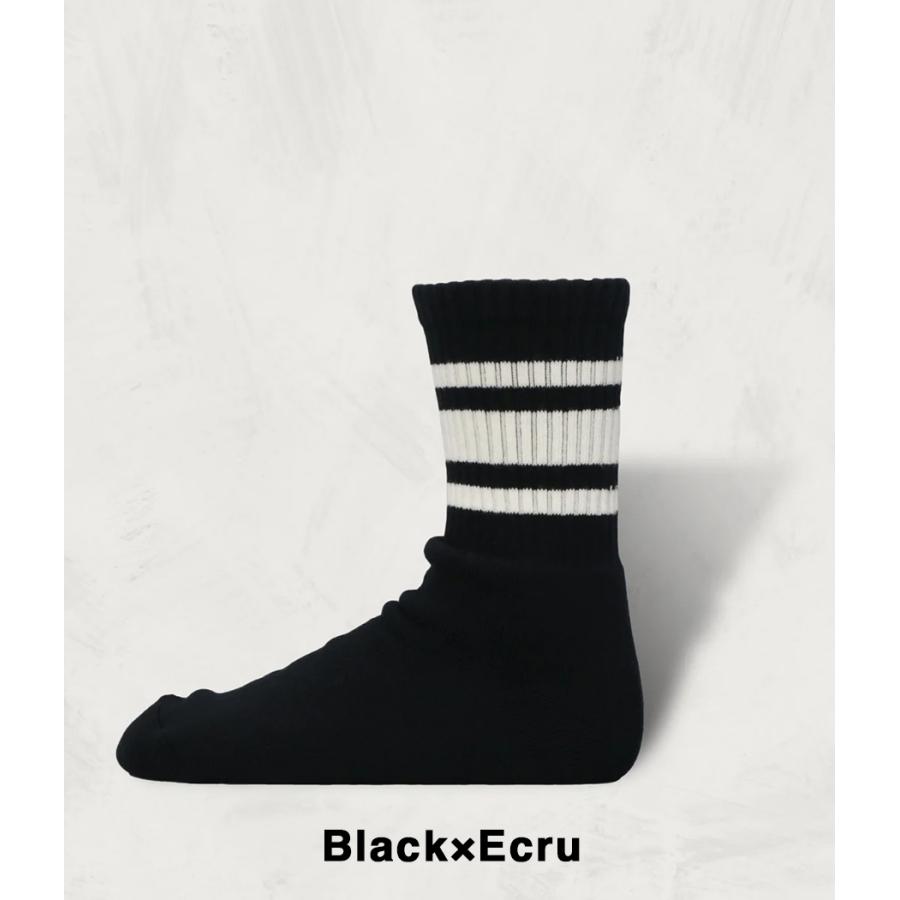 【SHOWATABE｜ショウワタベ】80's Skater Socks｜Short Length | 3rd Collection　靴下　ソックス　グレー　オリーブ　ブラック【sw-40】 |  | 01