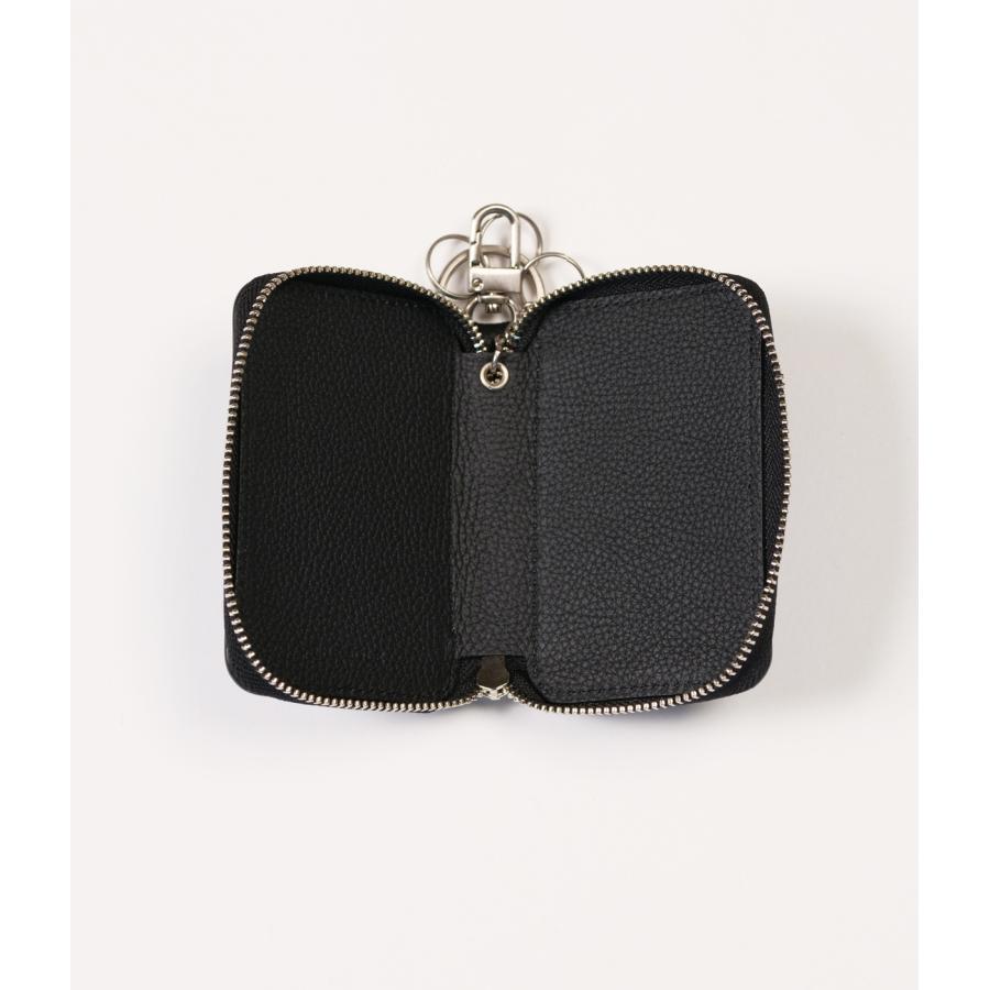 【THE SOLE｜ザソール】トリヨン・モーリス カードケース付きキーケース　ブラック　黒【TS-KEYC】 |  | 02