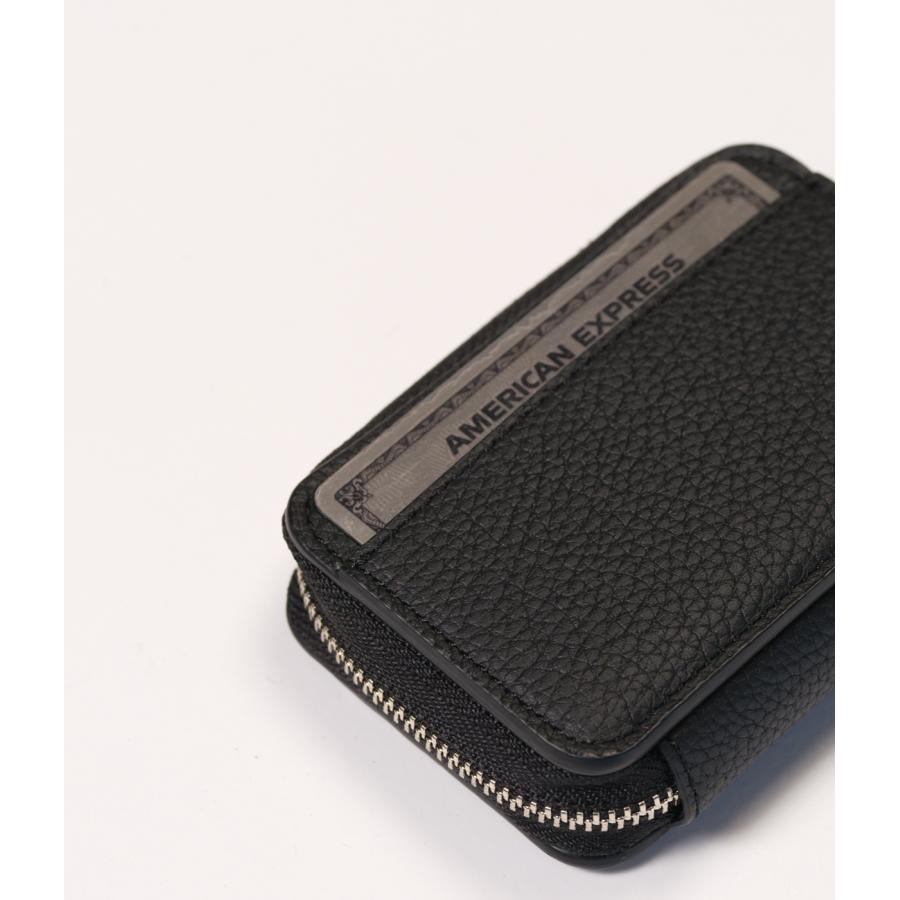 【THE SOLE｜ザソール】トリヨン・モーリス カードケース付きキーケース　ブラック　黒【TS-KEYC】 |  | 06